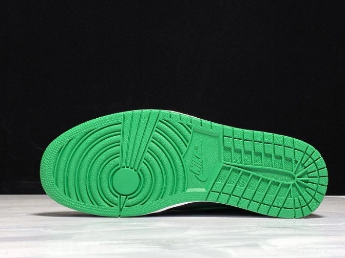 Cheap Air Jordan Green 1 High Pine 555088-030 0814
